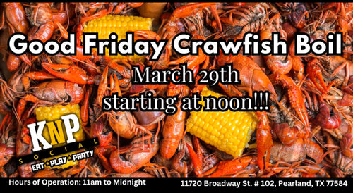 KNP Social Crawfish on the Patio